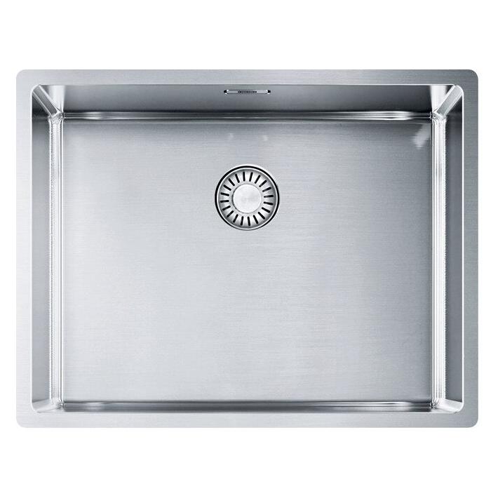 Franke Box BXX 110-54/ BXX 210-54 Edelstahl 127.0671.572 (Einbauspüle, Unterbauspüle, 60 cm) (127.0671.572)