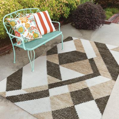 Alora Decor Vista Geometric Hand-tufted Rug