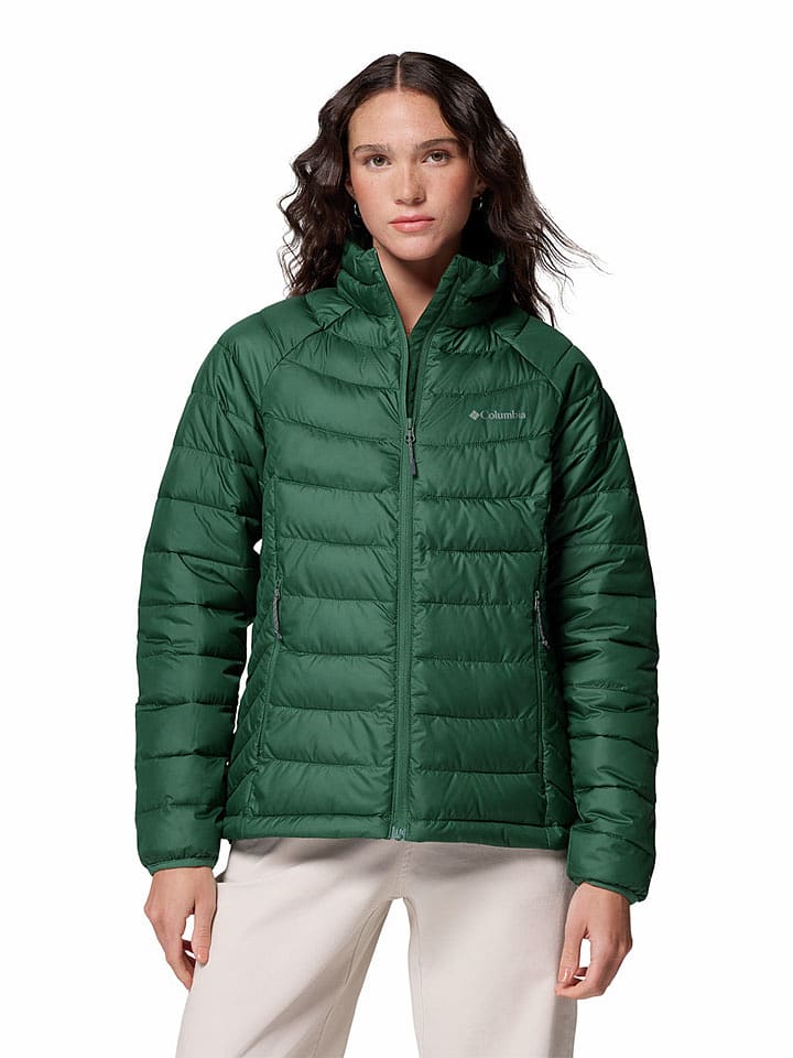 Columbia Steppjacke "Powder Lite II" in Grün - M