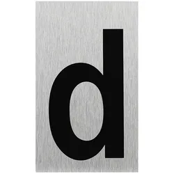 ProPlus SF_972124 Aluminium Türschild "d" 100x60mm Tür Schild