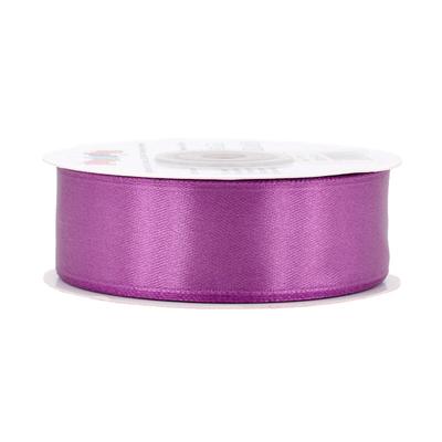Creativery 25mm Satinband 25m Schleifenband Geschenkband Stoffband Bänder Uni Dunkles Mauve