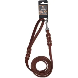 Spotted Pro Spotted! Pro Leder Führleine Braun Bolzenhaken 1,2x180cm (Hund, Spazieren), Halsband + Leine