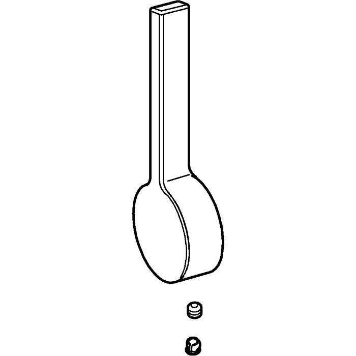 Hansa Hebel Loft 3.5 Duschsystem komplett 59914019