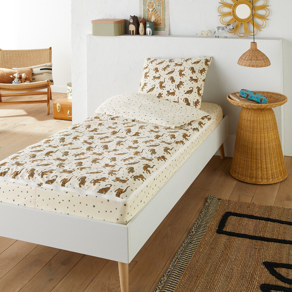 LA REDOUTE INTERIEURS Caradou® sans couette en coton, Tigris