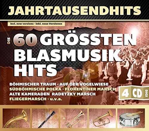 Various - Jahrtausendhits - Die 60 größten Blasmusikhits - Preis vom 04.10.2026 03:51:26 h