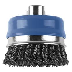 Bosch Topfbürste für Winkel- und Geradschleifer - Gewellter Draht vermessingt 100 mm - 2609256508