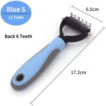 Fusion Finds Professional Pet De Shedding Brush Undercoat Rake & De Matting Comb For Dogs And Cats s