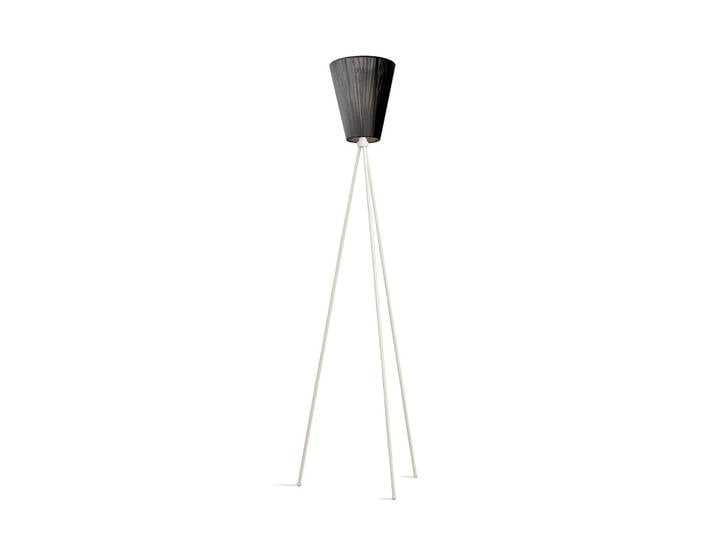 Oslo Wood Stehleuchte White/Black - Northern - Wohnzimmer - Metall