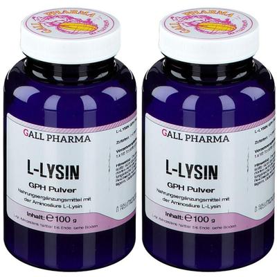 L-Lysin Pulver 2x 2x100 g