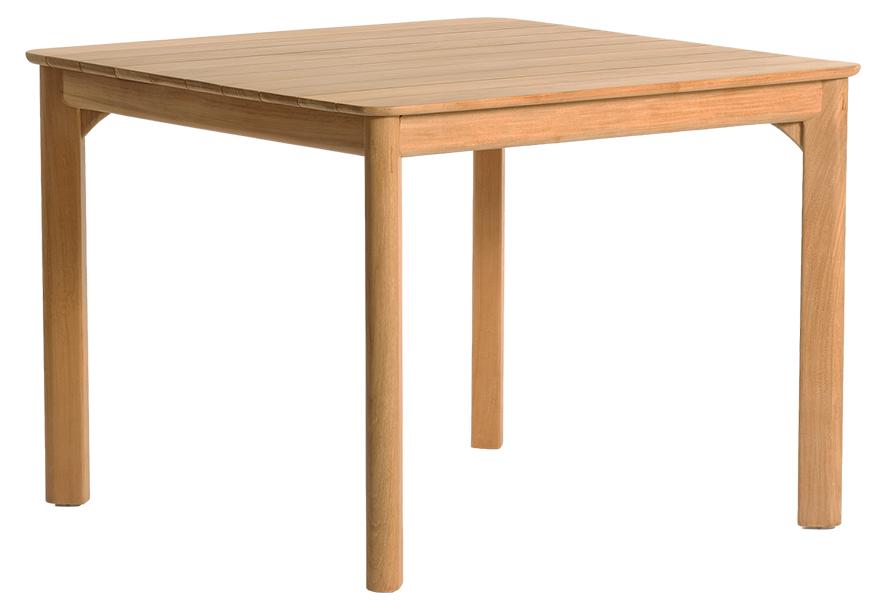 Gartentisch für 4 Personen aus massivem Teakholz