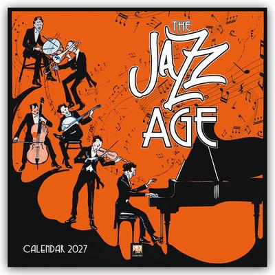 The Jazz Age – Das Zeitalter des Jazz 2027 – Original Flame Tree Publishing-Kalender [Kalender] -