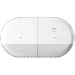 Tork Toilettenpapier-Doppelrollenspender »SmartOne® mini« weiß, 40.2x23x18 cm