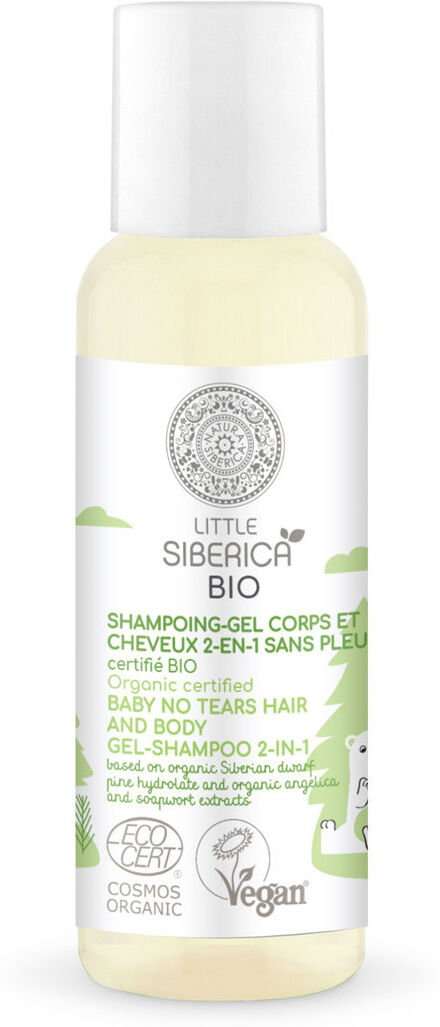 Natura Siberica Tränenfreies Baby-Waschgel und Shampoo für Haare und