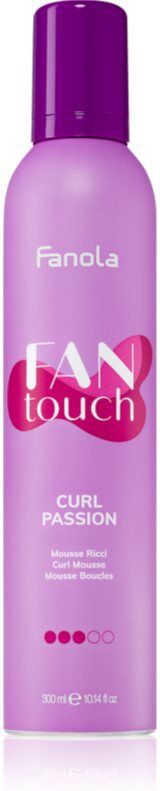 Fanola FAN touch mousse fixante pour cheveux bouclés 300 ml