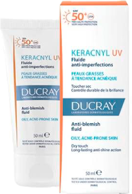 Ducray Keracnyl UV Fluído Anti-Imperfeições FPS50+ 50ml