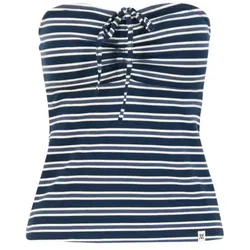 Blutsgeschwister Ringelshirt Summertime Tube - caravan stripes blue XL