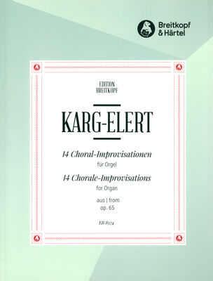 Breitkopf & Härtel Karg-Elert 14 Improvisationen