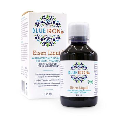 Blueiron Eisen Liquid Flüssigkeit zum Einnehmen 250 ml