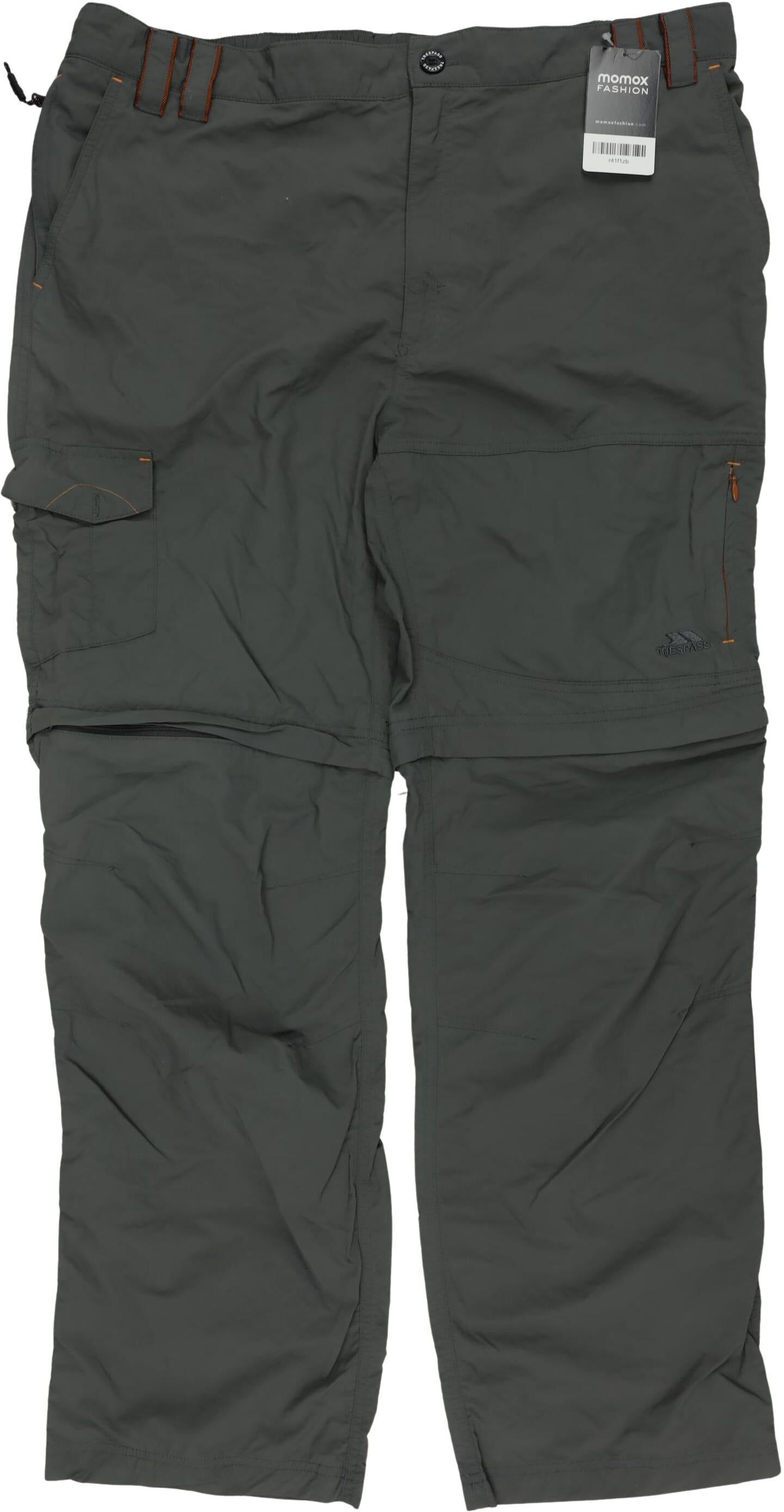Trespass Herren Stoffhose, Grau, Gr. XL, Synthetik - Second Hand