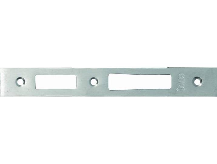 Gâche Plate Centrale Multiblindo Iseo - Bascule/crochet - Inox - 180x24x3 - 038094