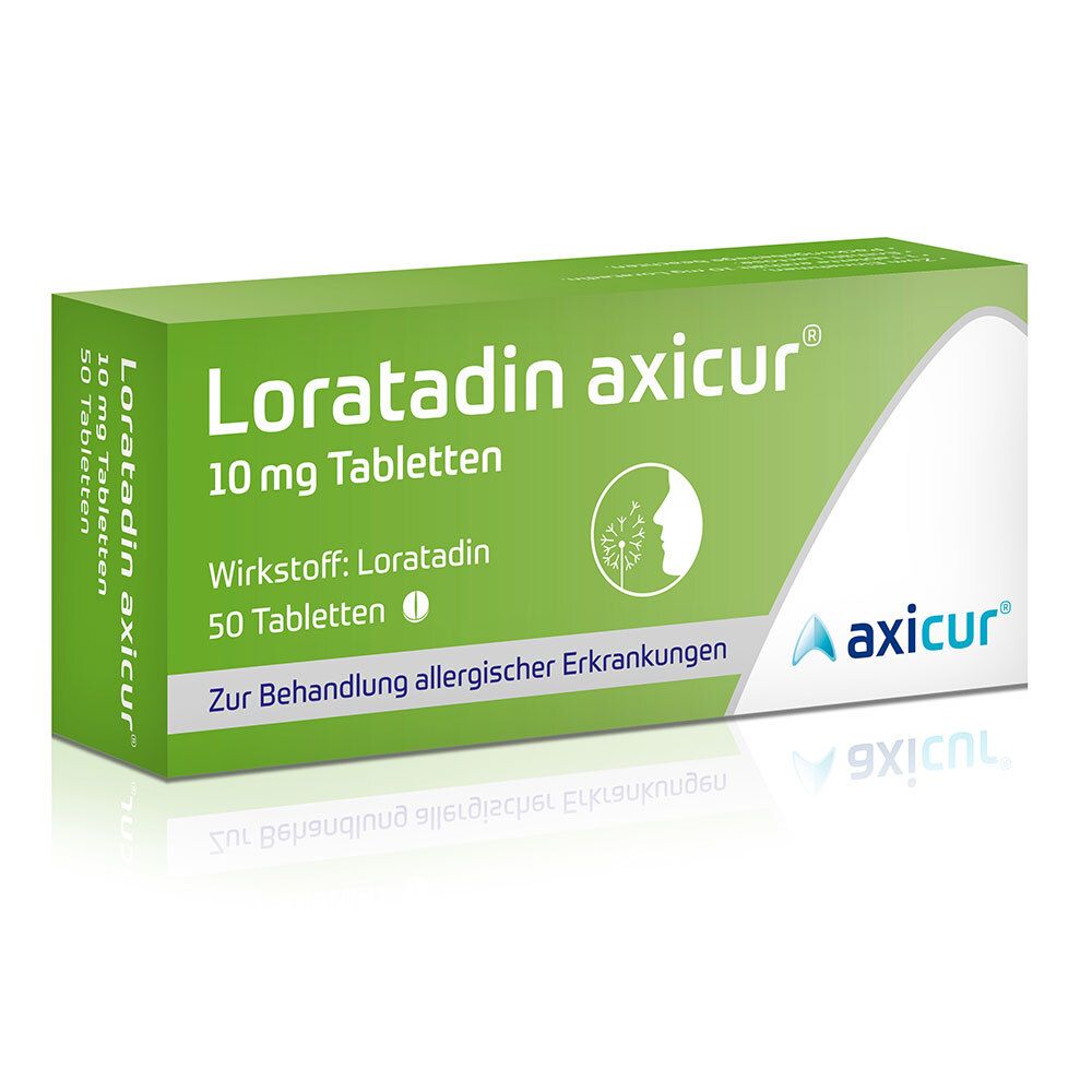 Loratadin axicur 10 mg Tabletten 20 St