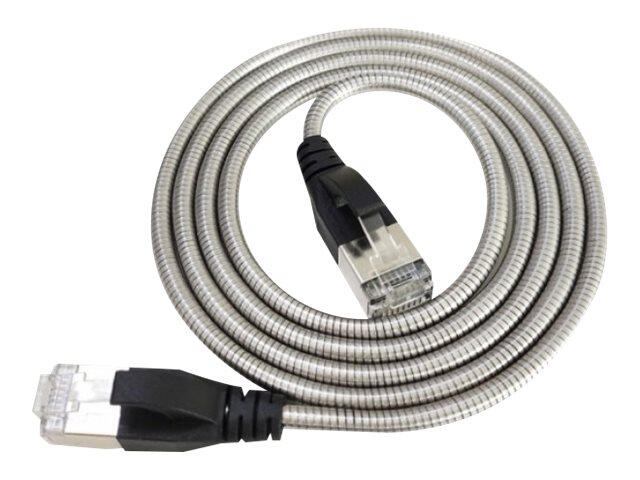 Tecline Exertis Connect Patchkabel Cat. 6A, U/FTP, stahlarmiert, 1,0 m 859411