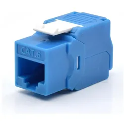 Wp Europe Keystone Cat.6 UTP Blue TOOLLESS (Keystone Modul), Zubehör Netzwerk