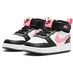 NIKE Court Borough Mid 2 Baby-Sneaker 005 - black/sunset pulse-white 23.5
