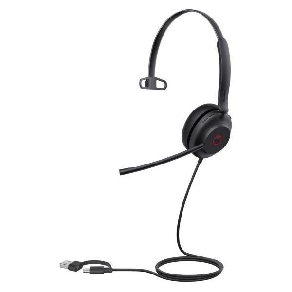 Yealink UH35 Mono Teams USB-C/A wired (Kabelgebunden, USB-A, Microsoft Teams) (UH35 MONO TEAMS USB-C/A)