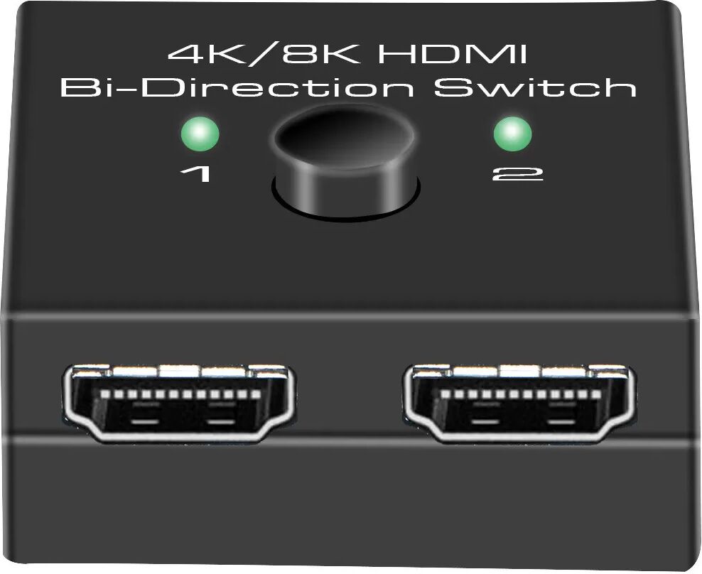 INF HDMI 8K 2 In 1 Out Bidirektionaler Umschalter
