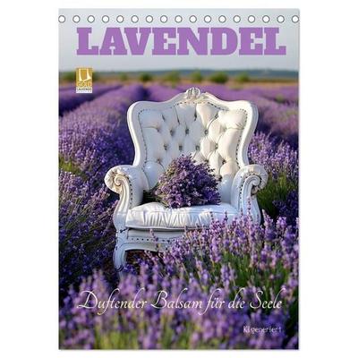 Lavendel (Tischkalender 2027 DIN A5 hoch), CALVENDO Monatskalender