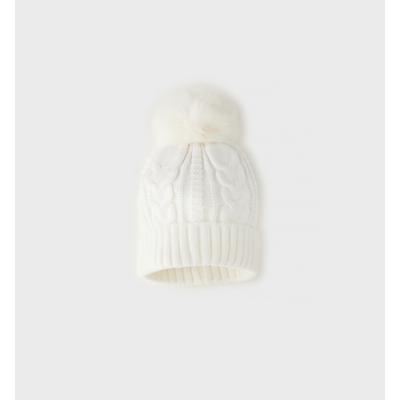 Outdoorhut IDO "BABY GIRL ACCESSORIES", Damen, Gr. 53, sanftes weiß, Viskose, Hüte