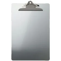 Viking Klemmbrett DIN A4 Aluminium Silber Hoch