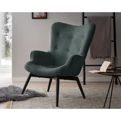 SalesFever »Anjo« Polstersessel tannengrün 80x92x99 cm