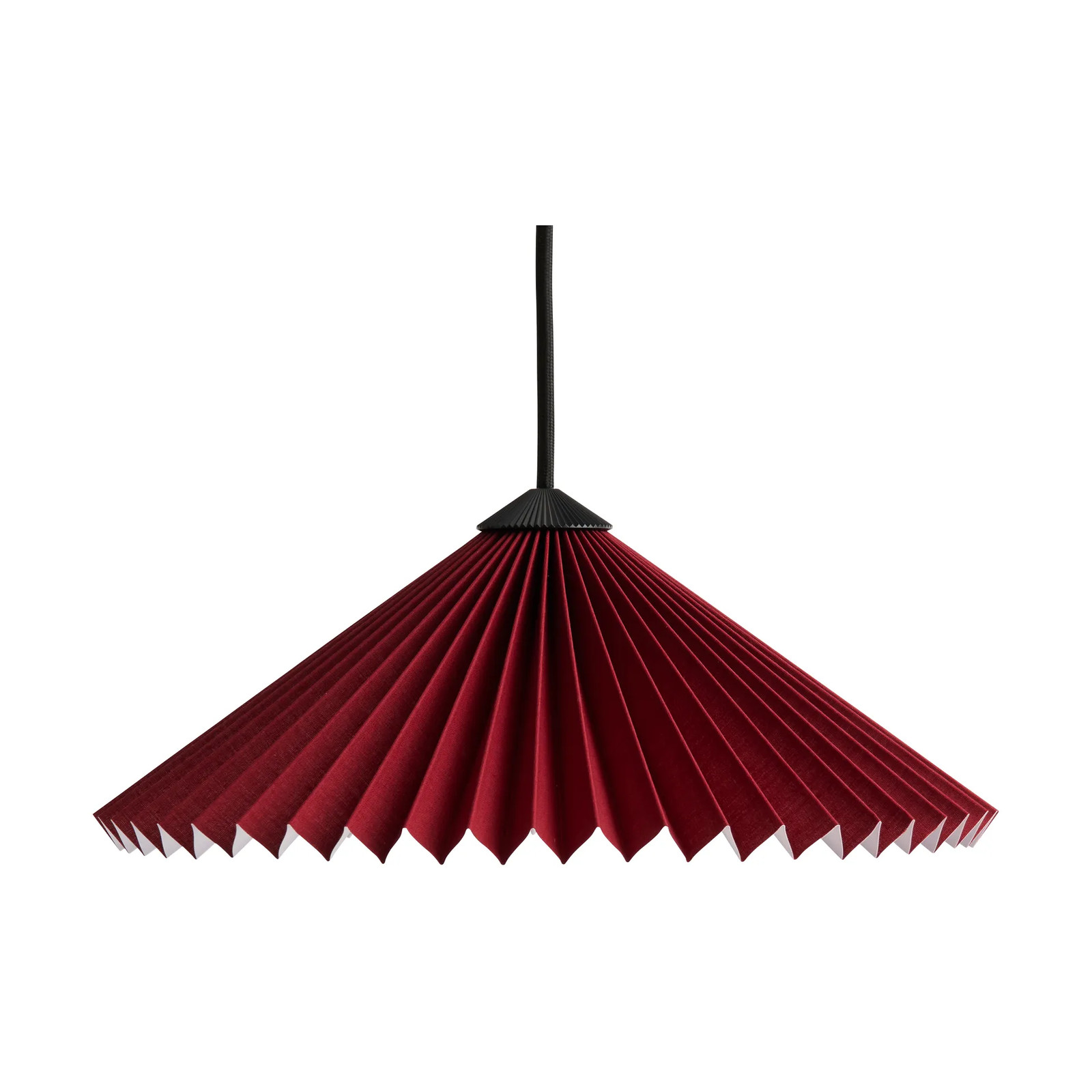 HAY Matin Pendant hanglamp Oxide red B/D/H: 30 x 30 cm