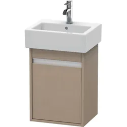 Duravit Ketho Waschtisch-Unterschrank KT6630L7575 40x32x55cm, wandhängend, Tür links, leinen