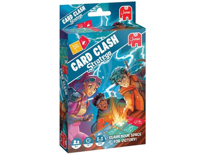 Jumbo - Stratego - Card Clash - Kaartspel vanaf 8 jaar