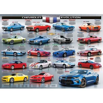 Puzzle 1000 Teile - Chevrolet The Camaro Evolution