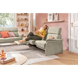 Segmüller Werkstätten Sofa 2-Sitzer klein Elsa01 Stoff Silver