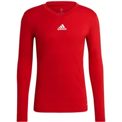 Adidas, Jungen, Sportshirt, Techfit Longsleeve Kinder (176), Rot