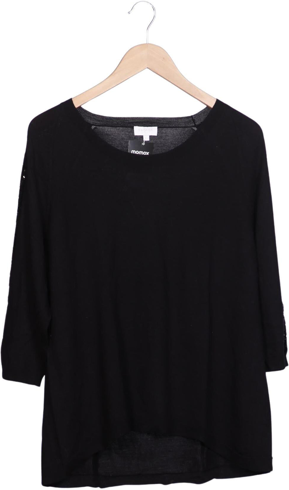 Escada Sport Damen Pullover, Schwarz, Gr. L, Wolle - Second Hand
