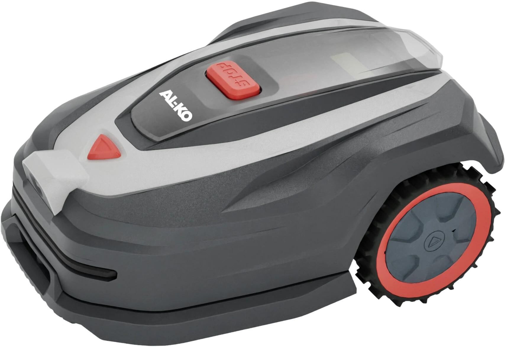 Rasenmähroboter AL-KO "Robolinho 1000 VISION 1000 m²", grau (anthrazit, rot), B:43cm H:29cm T:63cm, Rasenmähroboter, Rasenmähroboter, Geräuschentwicklung: 60 dBA anthrazit, rot Einheitsgröße