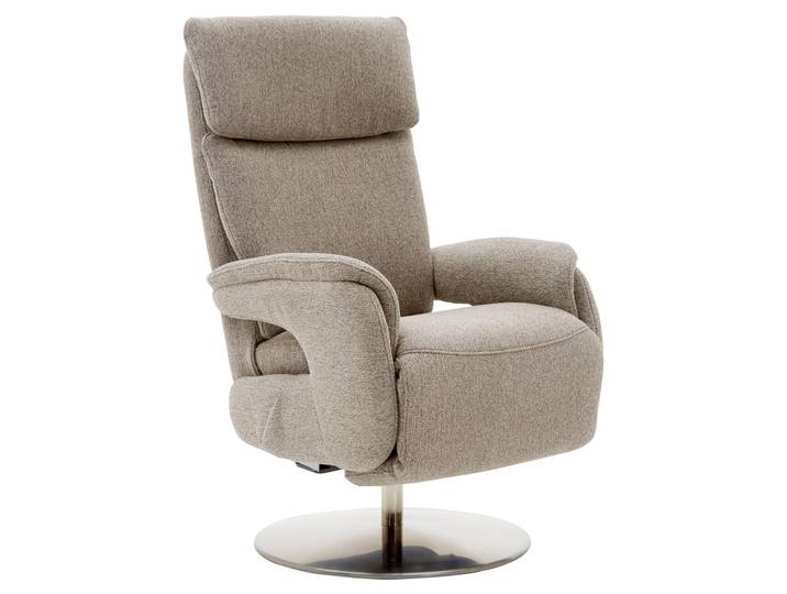 Dieter Knoll Fernsehsessel VARO STYLE LAZYLINE, camel, Stoff