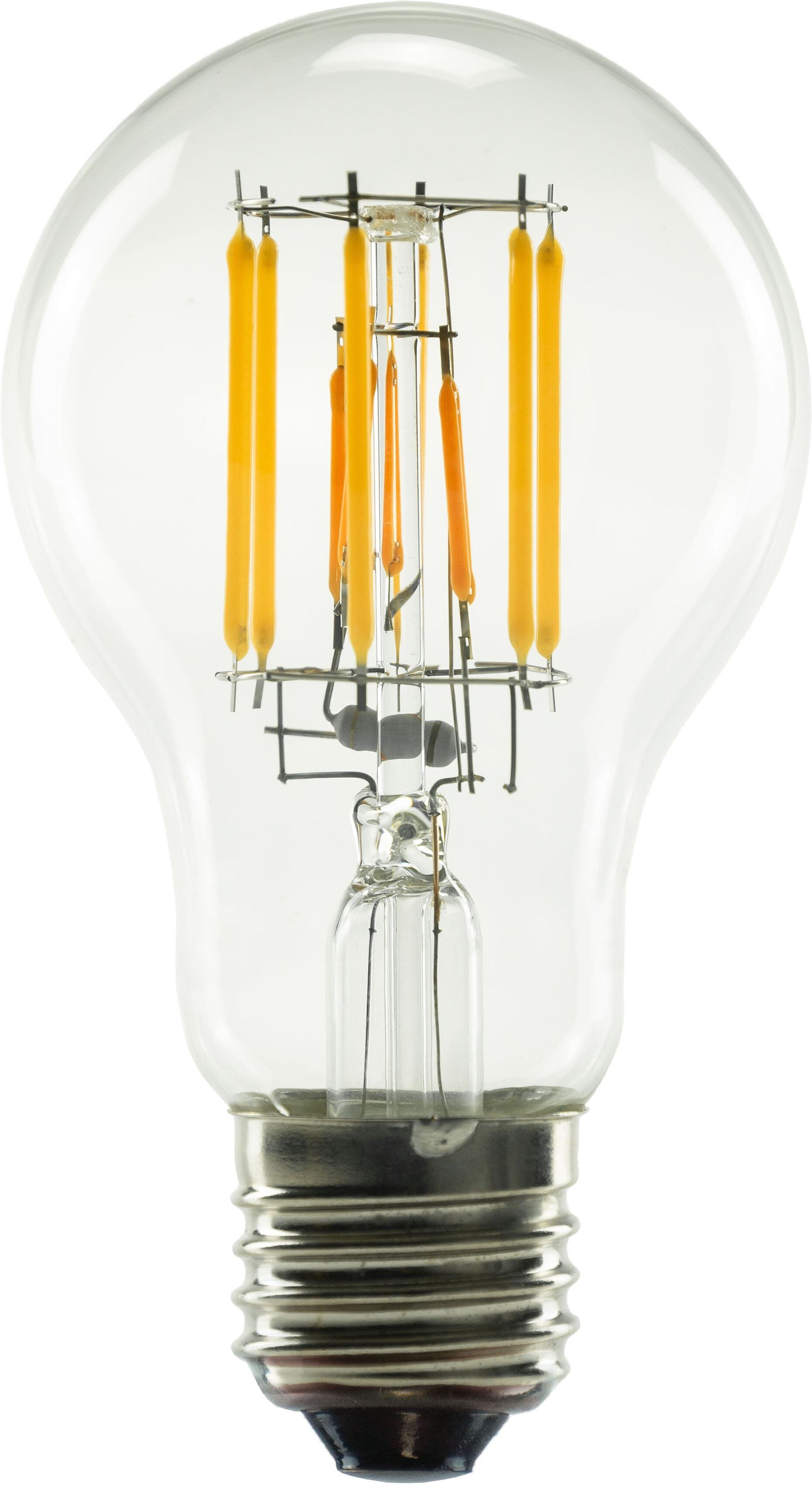 SEGULA LED-Leuchtmittel "LED Glühlampe klar", Energieeffizienz: F (A-G), transparent, L:110cm Ø:60cm, Leuchtmittel, dimmbar, E27, Glühlampe klar, Ambient Dimming