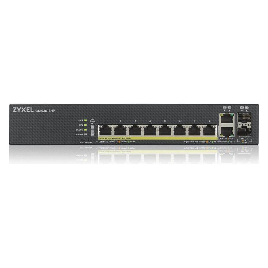 Zyxel Nebula GS1920-8HPv2 (10 Ports) (GS1920-8HPV2-EU0101F)