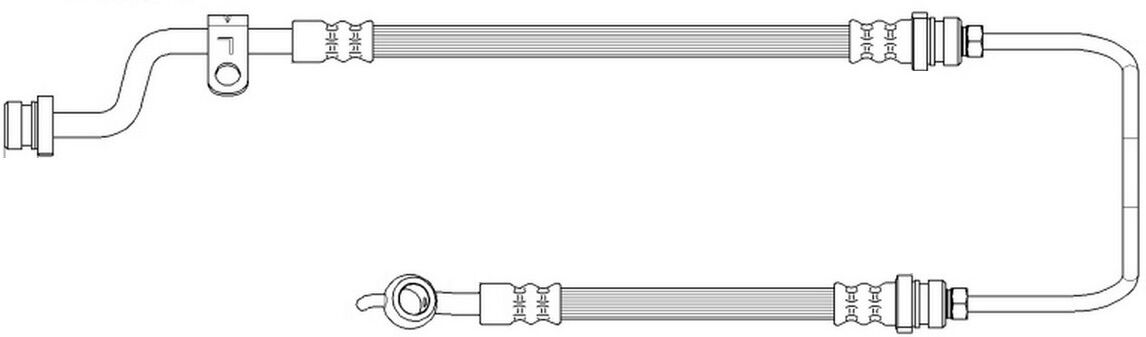 K&K FT0733 Bremsschlauch