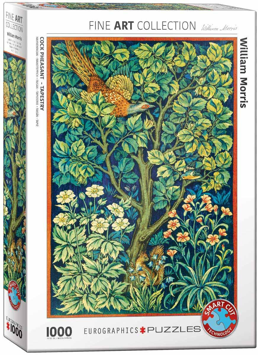 Eurographics Puzzel 1000 stukjes Cock Pheasant William Morris