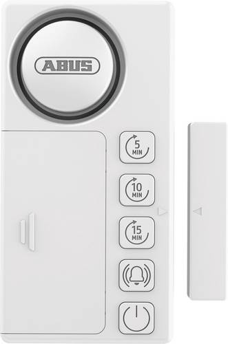 ABUS Mini-Alarmanlage Time2Close Weiß 115 dB ABTC10000