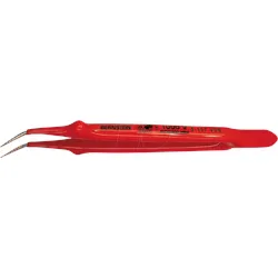 BERN 5 107 VDE - VDE-Pinzette, gebogen, gezahnt, 150 mm