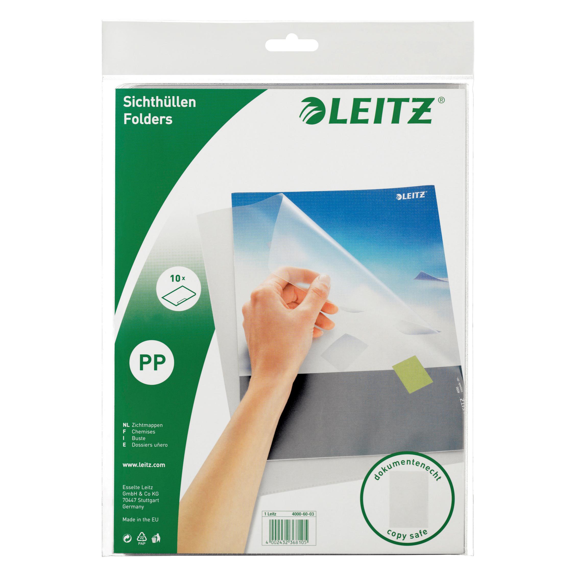 Leitz Standard Sichthülle (A4, 10x) (40006003)